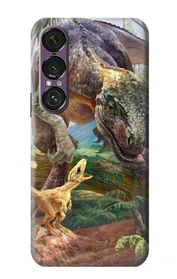 S1290 Dinosaures T-Rex Etui Coque Housse pour Sony Xperia 1 VII