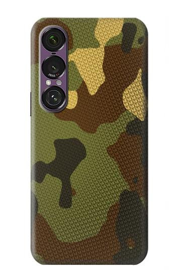 S1602 Camo Camouflage Imprimé graphique Etui Coque Housse pour Sony Xperia 1 VII