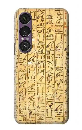 S1625 Textes des Sarcophages égyptiens Etui Coque Housse pour Sony Xperia 1 VII