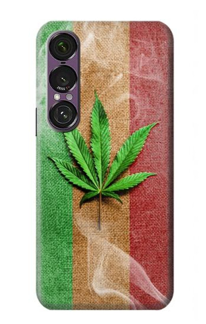 S2109 Drapeau Rasta Etui Coque Housse pour Sony Xperia 1 VII