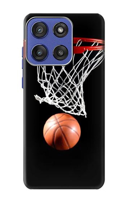 S0066 Le basket-ball Etui Coque Housse pour Motorola Moto G Stylus 5G (2025), Edge 60 Stylus