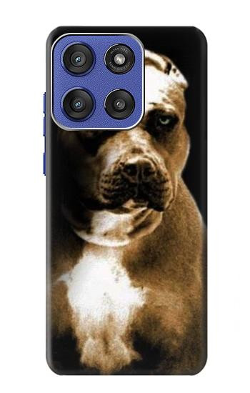 S0520 PitBull Etui Coque Housse pour Motorola Moto G Stylus 5G (2025,2026), Edge 60 Stylus