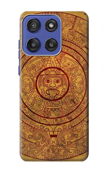 S0692 Calendrier maya Etui Coque Housse pour Motorola Moto G Stylus 5G (2025,2026), Edge 60 Stylus