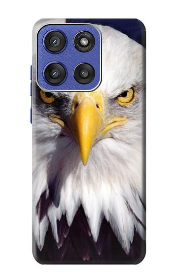 S0854 Aigle américain Etui Coque Housse pour Motorola Moto G Stylus 5G (2025,2026), Edge 60 Stylus