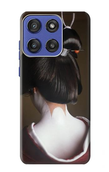 S1337 Japon Geisha Etui Coque Housse pour Motorola Moto G Stylus 5G (2025), Edge 60 Stylus