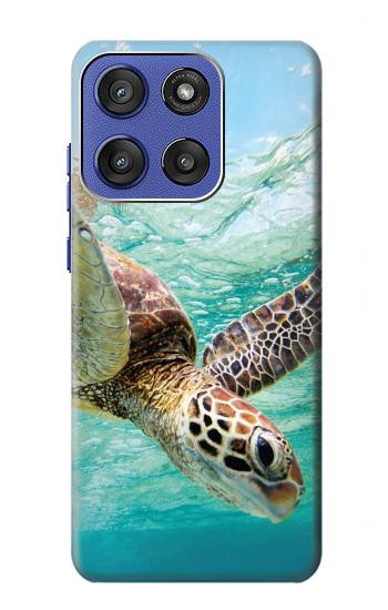 S1377 Océan tortue de mer Etui Coque Housse pour Motorola Moto G Stylus 5G (2025,2026), Edge 60 Stylus