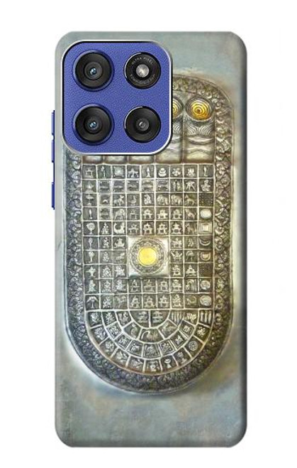 S1484 Bouddha empreinte Etui Coque Housse pour Motorola Moto G Stylus 5G (2025), Edge 60 Stylus