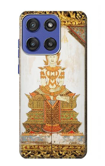 S1511 Art Thai émeraude Etui Coque Housse pour Motorola Moto G Stylus 5G (2025), Edge 60 Stylus
