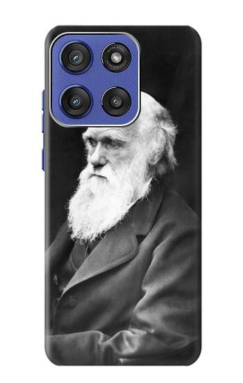 S1610 Charles Darwin Etui Coque Housse pour Motorola Moto G Stylus 5G (2025), Edge 60 Stylus