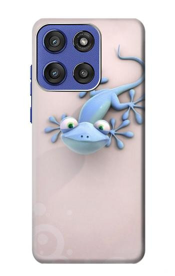 S1631 Drôle Gecko Lézard Etui Coque Housse pour Motorola Moto G Stylus 5G (2025), Edge 60 Stylus