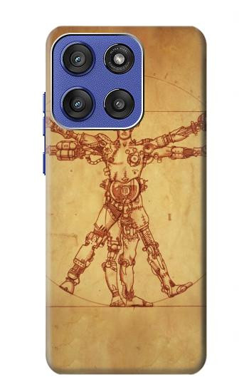 S1682 steampunk Frankenstein Etui Coque Housse pour Motorola Moto G Stylus 5G (2025), Edge 60 Stylus