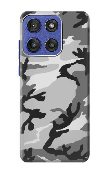 S1721 Neige Camouflage Imprimé graphique Etui Coque Housse pour Motorola Moto G Stylus 5G (2025), Edge 60 Stylus