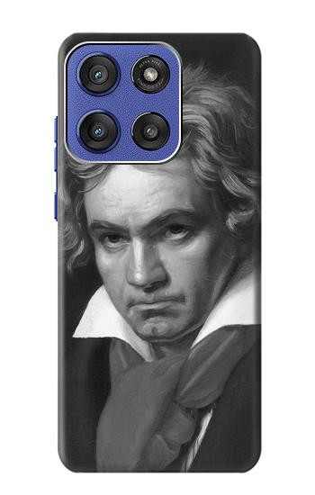 S1930 Beethoven Etui Coque Housse pour Motorola Moto G Stylus 5G (2025,2026), Edge 60 Stylus