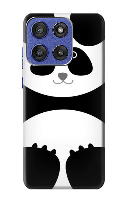 S2085 Panda minimaliste Etui Coque Housse pour Motorola Moto G Stylus 5G (2025), Edge 60 Stylus