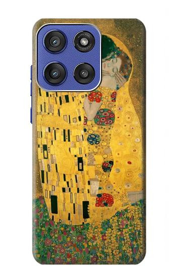 S2137 Gustav Klimt Le Baiser Etui Coque Housse pour Motorola Moto G Stylus 5G (2025,2026), Edge 60 Stylus