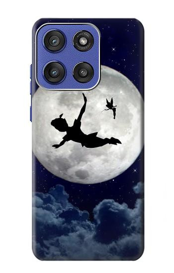 S2400 Peter Pan Etui Coque Housse pour Motorola Moto G Stylus 5G (2025,2026), Edge 60 Stylus