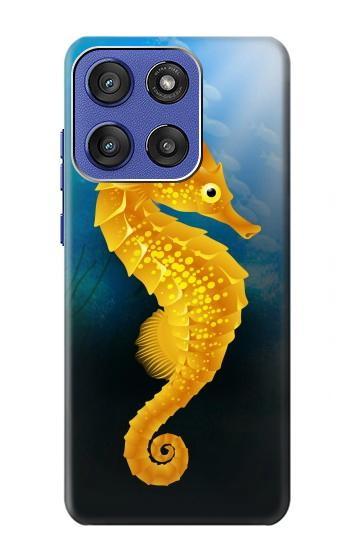 S2444 Hippocampe Monde sous-marin Etui Coque Housse pour Motorola Moto G Stylus 5G (2025,2026), Edge 60 Stylus