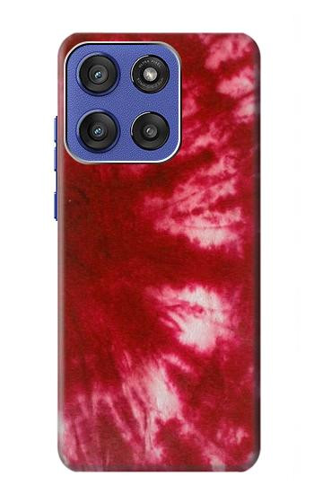 S2480 Tie dye rouge Etui Coque Housse pour Motorola Moto G Stylus 5G (2025,2026), Edge 60 Stylus