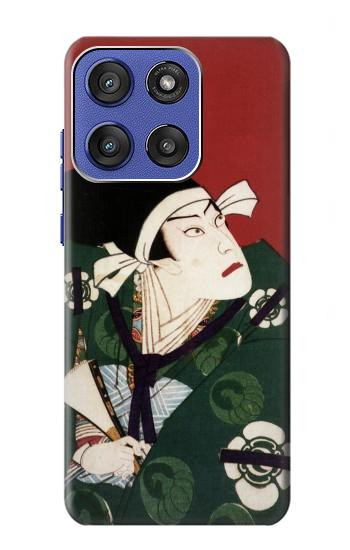 S2498 Japon Art toyohara kunichika Etui Coque Housse pour Motorola Moto G Stylus 5G (2025,2026), Edge 60 Stylus