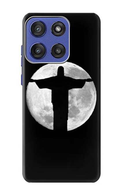 S2511 Jésus-Christ Statue Rio de Janeiro Etui Coque Housse pour Motorola Moto G Stylus 5G (2025), Edge 60 Stylus