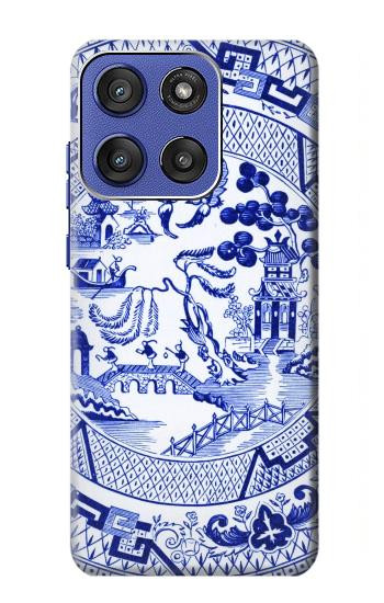 S2768 Motif Willow Graphique Etui Coque Housse pour Motorola Moto G Stylus 5G (2025,2026), Edge 60 Stylus