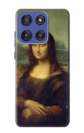 S3038 Peinture Mona Lisa Da Vinci Etui Coque Housse pour Motorola Moto G Stylus 5G (2025,2026), Edge 60 Stylus
