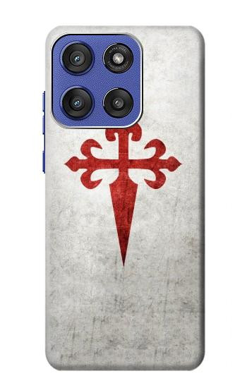 S3200 Ordre de Santiago Croix de Saint-Jacques Etui Coque Housse pour Motorola Moto G Stylus 5G (2025,2026), Edge 60 Stylus