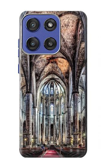 S3210 Santa Maria Del Mar Cathedral Etui Coque Housse pour Motorola Moto G Stylus 5G (2025,2026), Edge 60 Stylus