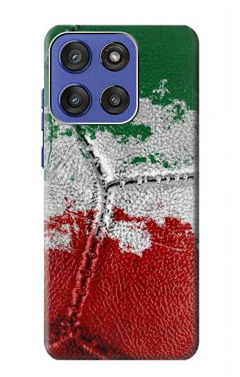 S3318 Italie Drapeau graphique Football Millésime Etui Coque Housse pour Motorola Moto G Stylus 5G (2025,2026), Edge 60 Stylus