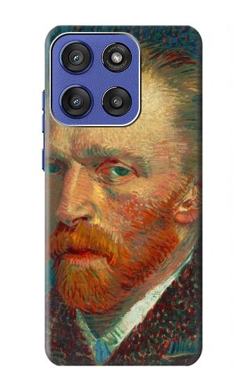 S3335 Vincent Van Gogh Autoportrait Etui Coque Housse pour Motorola Moto G Stylus 5G (2025,2026), Edge 60 Stylus