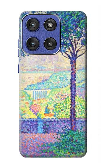 S3349 Paul Signac Terrasse de Meudon Etui Coque Housse pour Motorola Moto G Stylus 5G (2025,2026), Edge 60 Stylus