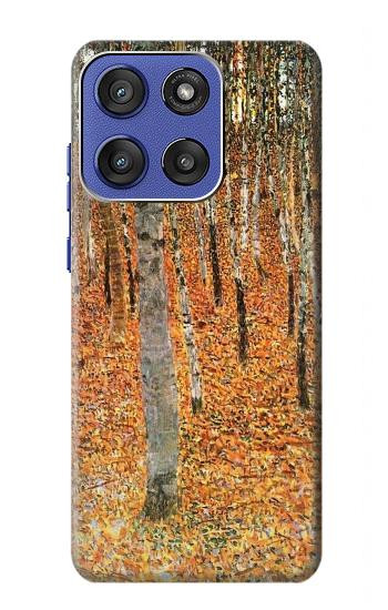 S3380 Gustav Klimt Bouleau Forêt Etui Coque Housse pour Motorola Moto G Stylus 5G (2025,2026), Edge 60 Stylus