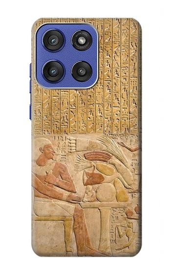 S3398 Egypte Stela Montouhotep Etui Coque Housse pour Motorola Moto G Stylus 5G (2025,2026), Edge 60 Stylus