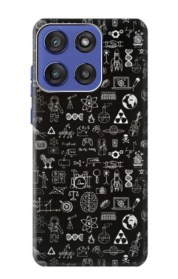 S3426 Noirboard sciences Etui Coque Housse pour Motorola Moto G Stylus 5G (2025,2026), Edge 60 Stylus