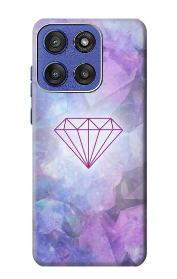 S3455 diamant Etui Coque Housse pour Motorola Moto G Stylus 5G (2025,2026), Edge 60 Stylus