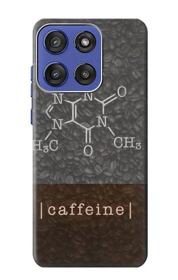 S3475 La caféine moléculaire Etui Coque Housse pour Motorola Moto G Stylus 5G (2025,2026), Edge 60 Stylus