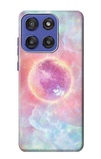 S3709 Galaxie rose Etui Coque Housse pour Motorola Moto G Stylus 5G (2025,2026), Edge 60 Stylus