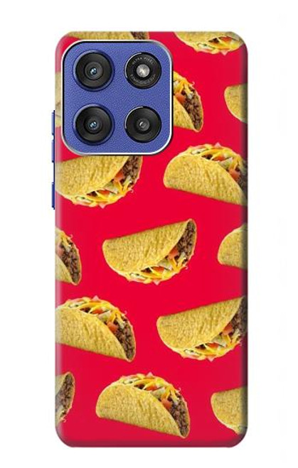 S3755 Tacos mexicains Etui Coque Housse pour Motorola Moto G Stylus 5G (2025), Edge 60 Stylus
