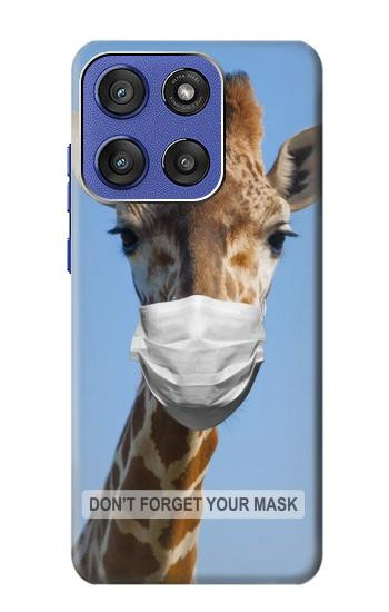 S3806 Drôle de girafe Etui Coque Housse pour Motorola Moto G Stylus 5G (2025,2026), Edge 60 Stylus