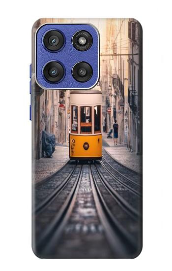 S3867 Tramways à Lisbonne Etui Coque Housse pour Motorola Moto G Stylus 5G (2025,2026), Edge 60 Stylus