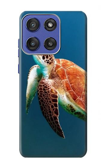 S3899 Tortue de mer Etui Coque Housse pour Motorola Moto G Stylus 5G (2025,2026), Edge 60 Stylus
