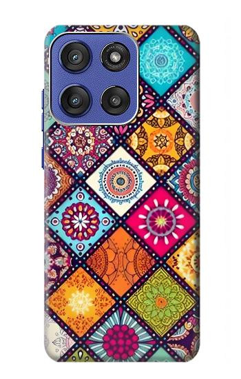 S3943 Motif Maldalas Etui Coque Housse pour Motorola Moto G Stylus 5G (2025,2026), Edge 60 Stylus