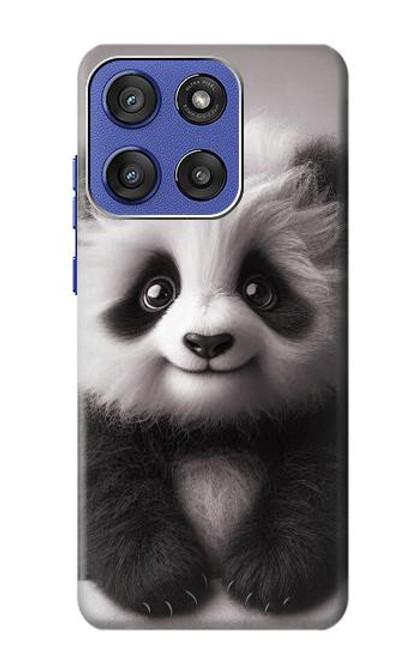 S3978 Bébé panda mignon Etui Coque Housse pour Motorola Moto G Stylus 5G (2025), Edge 60 Stylus
