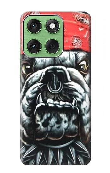 S0100 Bouledogue Football américain Etui Coque Housse pour Motorola Edge 60
