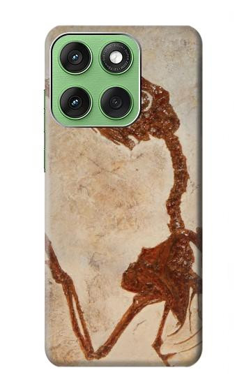 S0379 Fossile de dinosaure Etui Coque Housse pour Motorola Edge 60