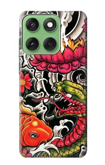 S0605 Yakuza tatouage Etui Coque Housse pour Motorola Edge 60
