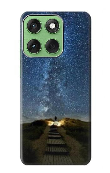 S0734 Stairway to Heaven Islande Etui Coque Housse pour Motorola Edge 60