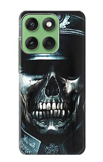 S0754 crâne soldat Etui Coque Housse pour Motorola Edge 60