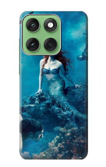 S0899 Sirène Etui Coque Housse pour Motorola Edge 60