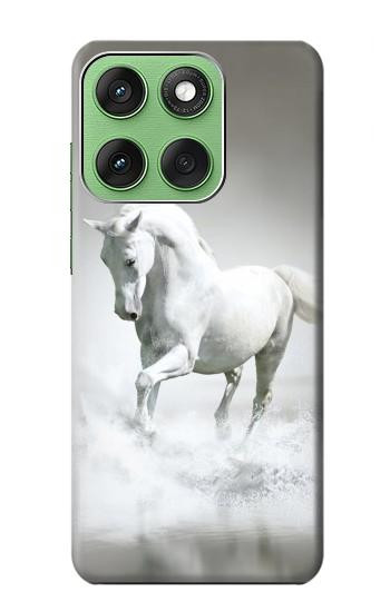 S0932 Cheval Blanc Etui Coque Housse pour Motorola Edge 60